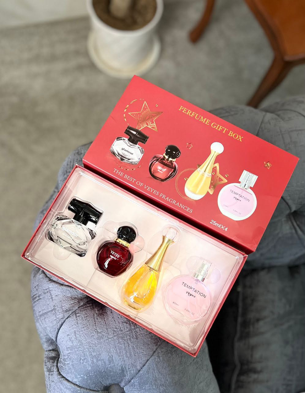 پک ۴ عددی عطر مینی زنانه 🎀