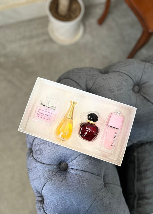 پک ۴ عددی عطر مینی زنانه🎀☁️